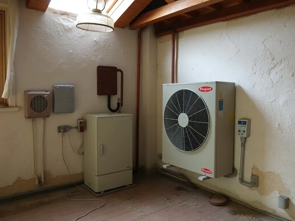 Pompa ciepła w starym domu